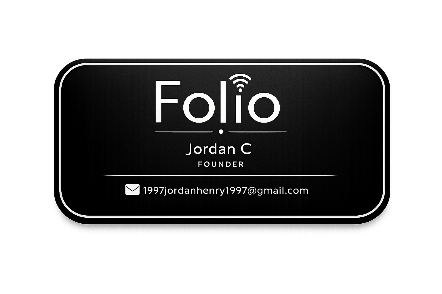 Folio Ring Business Card